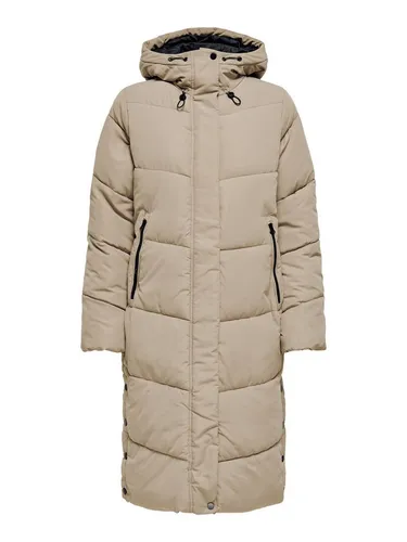 ONLY Outdoorjacke braun XL (42) - Funktionsjacke in XL, aus 100% Polyester, pflegeleicht bei 30°C, ideal für Outdoor-Aktivitäten und vielseitig einsetzbar.