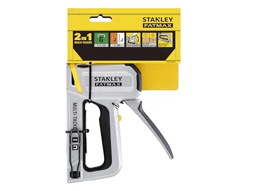 Stanley HTS Handtacker 2-in-1 Profi Aluminium - Multifunktionswerkzeuge, vielseitig einsetzbar für präzise Befestigungen und robustes Aluminiumdesign für langanhaltende Nutzung.