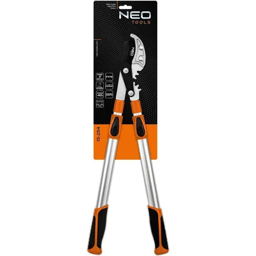 Amboss-Gartenschere für Äste 670 mm mit Zahnraddruckerhöhung