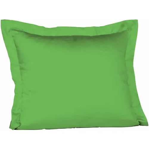 Fleuresse Mako-Satin-Kissenbezug uni colours, 7048 grasgrün, Größe 35x40 cm Steh