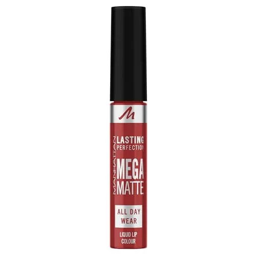 Manhattan Lasting Perfection Mega Matte Liquid Lip Colour 500, 7,4 ml