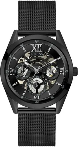 Guess Herren Armbanduhr Tailor Edelstahr schwarz GW0368G3