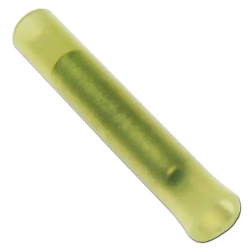world-trading-net - 100 Stossverbinder Gelb 0,1-0,5mm² isoliert Nylon