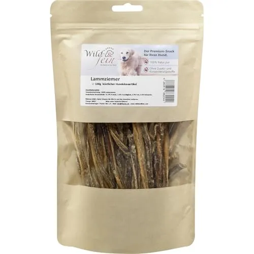 Wild & Fein Lammziemer - 100 g Hundesnack