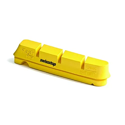 SwissStop Unisex Bremsbeläge Yellow King - Fahrrad-Bremsbeläge für Carbonfelgen, bieten hervorragende Bremskraft bei allen Wetterbedingungen und schonen die Felgen durch abriebfreie Materialien.