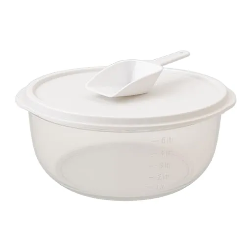 mikken Hefeteigschüssel 6L mit Plopp-Deckel