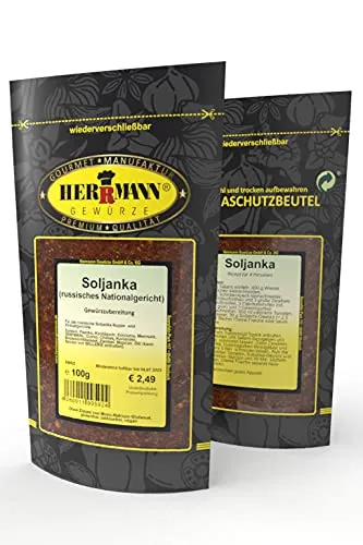 Herrmann Gewürze Soljanka (russisches Nationalgericht) 100g Gewürzmischung