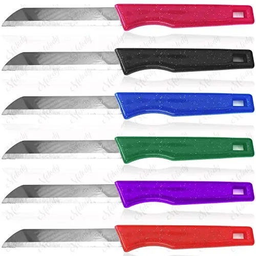 Melody® Solingen Messer Küchenmesser bunt 6er-Pack