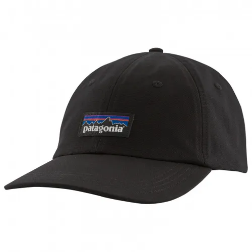 Patagonia P-6 Label Trad Cap - Schwarz, One Size - Basecap aus 100% Baumwolle, ideal für Freizeitaktivitäten und stylisch zugleich. Entdecke weitere Patagonia Angebote im Bergfreunde.de Online-Shop!