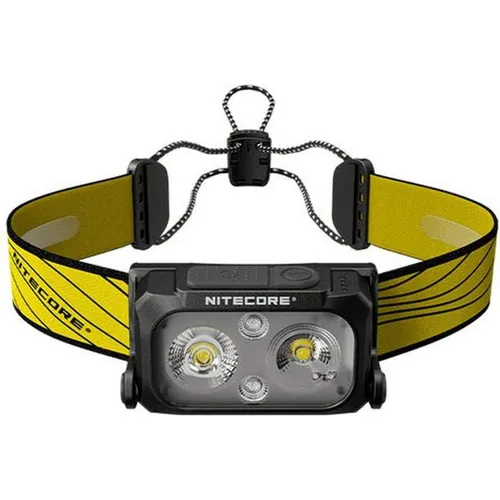 NiteCore NU25-400 LED Stirnlampe – 400lm akkubetrieben - Stirnlampen mit USB-C Ladeport, neuem Design und intuitivem Bedienkonzept. Leicht, bruchfest und mit 3 Leuchtmodi für optimale Flexibilität.