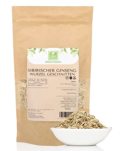 Sibirischer Ginseng 100g Ginsengwurzel geschnitten - Eleutherococcus Senticosus