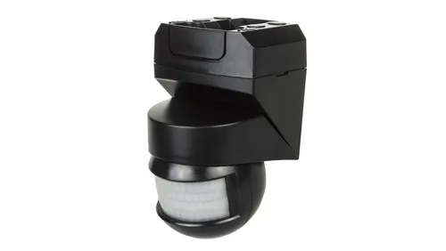 Produktbild Ścienny czujnik ruchu zmierzchu 180 + 360 2000W MCE295 czarny
