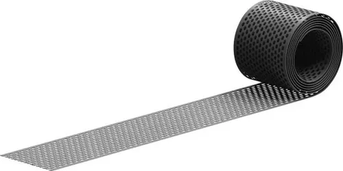Sarei Vogelschutz- und Lüftungsgitter 5 m x 100 mm anthrazit  Traufgitter