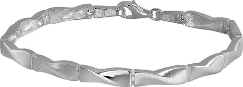 SilberDream Silberarmband SDA4903JX 925 Sterling Silber - Elegantes Damen Armband in Zopf-Form, 18,8 cm lang, aus hochwertigem 925 Sterling Silber. Der sichere Karabinerverschluss und das stylische Design machen es zum perfekten Accessoire für jeden Anlass.