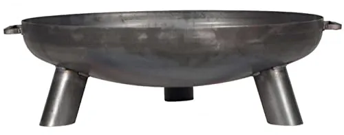 FARMCOOK Feuerschale PAN-37 aus unbehandeltem Stahl – ideal für gemütliche Abende - Grills – Diese Feuerschale bietet drei Größen und sorgt für eine stimmungsvolle Atmosphäre im Garten oder auf der Terrasse.