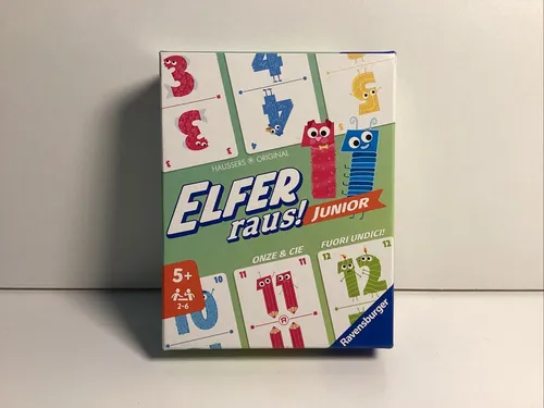 Elfer raus! Junior, Kartenspiel von Ravensburger