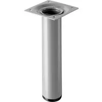 Hettich Tischbein Ø 30 mm x 150 mm Aluminium-Optik