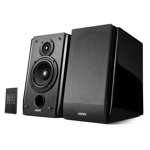 Edifier® R1850DB Regal-Lautsprecher – 70 W Monitorlautsprecher mit Subwoofer - Regallautsprecher mit 70 W RMS Leistung, Bluetooth 4.1 für kabellosen Musikgenuss und umfangreichen Anschlussmöglichkeiten – ideal für hochwertige Audioerlebnisse zu Hause.