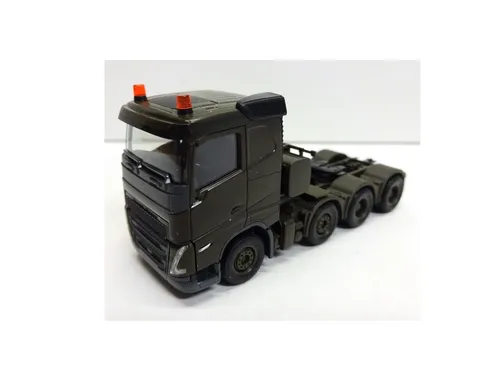 Herpa 747189 Volvo FH 2020 Flachdach Schwerlast ZM 4achs Military 1:87 Neu