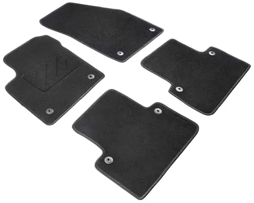 WALSER Comfort Auto Fußmatten für Volvo S40 II/V50 & C30 - Maßgeschneiderte, 100% passgenaue Auto Fußmatten aus Europa für Volvo S40 II/V50 (12/2003-12/2012) und C30 (09/2006-12/2013). Robuste und langlebige Materialien bieten optimalen Schutz vor Schmutz und Abnutzung.