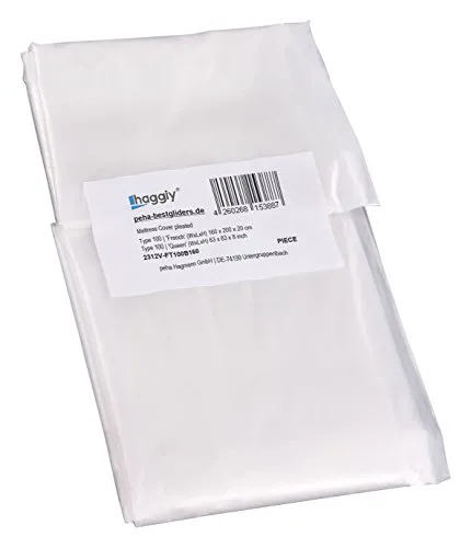 haggiy Matratzenhülle – Aufbewahrungshülle für 160 cm breite Matratzen – Geruchsneutral & Reißfest – Aufbewahrungstasche für Umzug & Lagerung
