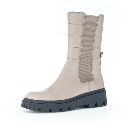 Gabor Damen Chelsea Boots - Halbstiefel mit Wechselfußbett - Wanderschuhe mit elegantem Design, bequemem Wechselfußbett und praktischem Reißverschluss für einfachen Einstieg.