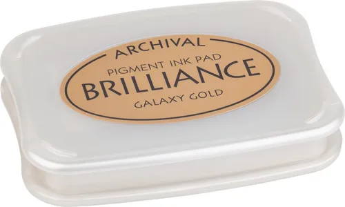 Tsukineko 211511674 Brilliance Stempelkissen10x7cm gold