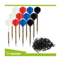Trizand Darts-Set 12-tlg.Spitzen.26100.26100 (62885452)