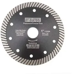 DT-DIATOOL Diamant Trennscheibe 125 mm für Fliesen und Granit