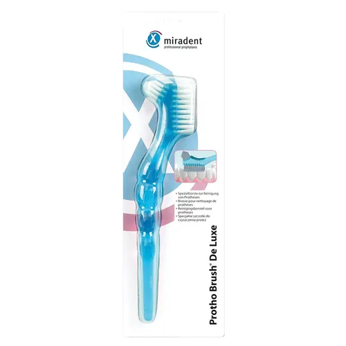 Hager & Werken GmbH & Co. KG miradent Protho Brush De Luxe, blau-transparent