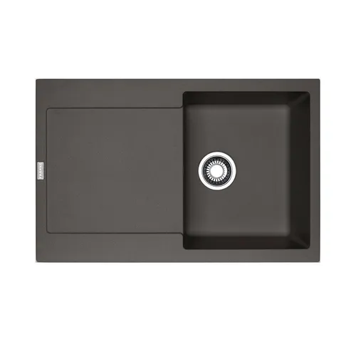 Franke Maris MRG 611-78 Einbauspüle - Moderne Einbauspüle aus robustem Fragranite mit praktischer Abtropffläche, ideal für jede Küche. Mit einer Beckentiefe von 200 mm und rechteckiger Form bietet sie optimalen Komfort und Funktionalität.