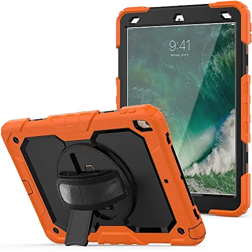 Lobwerk 4in1 Cover für Apple iPad 10.2 2019/2020/2021 10.2 Extrem Schutz + Stativ