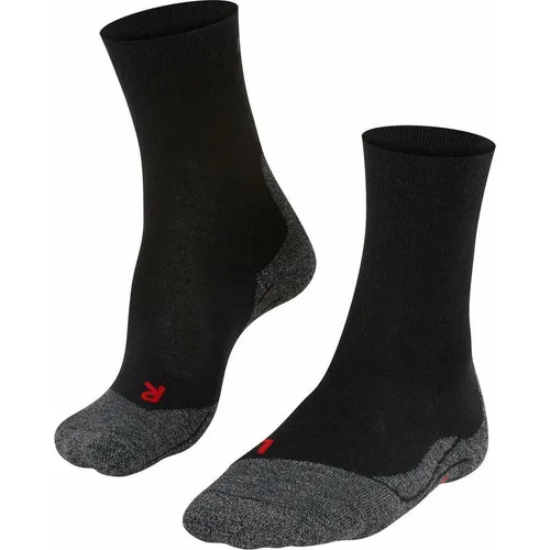 FALKE Damen Wandersocken TK2 Explore Sensitive W - Sportsocken aus atmungsaktiver Merinowolle mit feuchtigkeitsabsorbierender Sohlenkonstruktion für optimalen Tragekomfort und Blasenfreiheit bei Outdooraktivitäten.