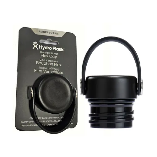 Hydro Flask Standard Mouth Flex Cap (Größe ONE SIZE, black) von Hydro Flask