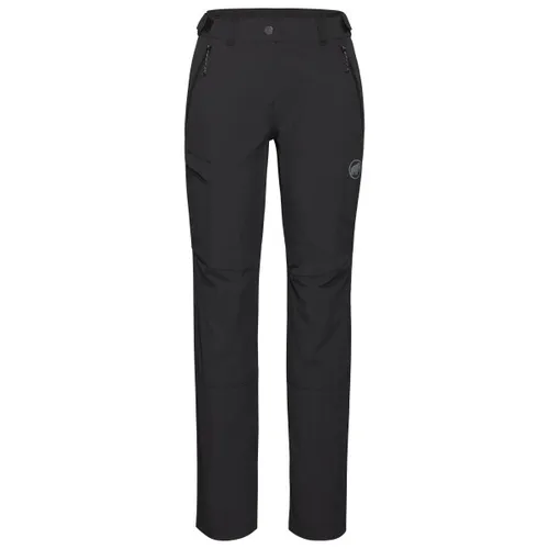 MAMMUT Damen Hose Runbold IV - Wanderhosen aus 4-Wege-Stretchmaterial, perfekt für alpine Abenteuer mit verstellbarem Bund und vier Reißverschlusstaschen für sicheren Stauraum.