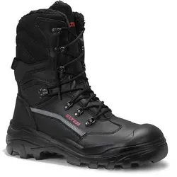 Sicherheitswinterstiefel ERIC S3 CI Größe 47 - Schwarz - Arbeits- & Schutzkleidung: Kälteisolierende und durchtrittsichere Sicherheitsstiefel mit atmungsaktivem Lammfellfutter, ideal für Arbeiten bei kalten Bedingungen.