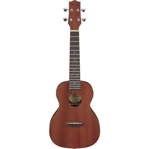 Ibanez UKC100-OPN Konzert Ukulele - Konzert Ukulele mit kraftvollem Klang, Multi-Schallloch für direkte Beschallung und optimalem Spielkomfort dank Okoume-Hals und Purpleheart-Griffbrett.