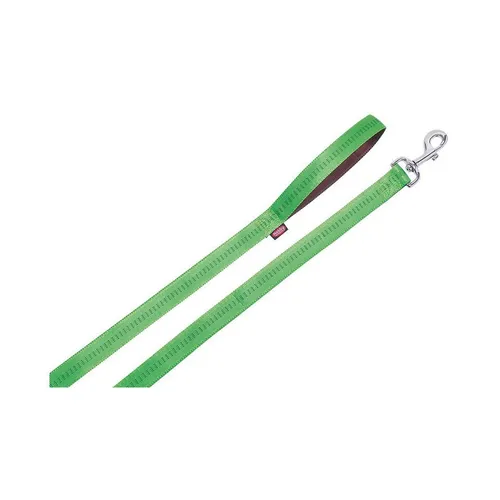 Nobby Hundeleine Leine Soft Grip hellgrün/braun
