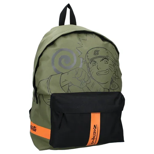 Naruto Shippuden Jungen Rucksack – Verstellbare Schultasche - Stylischer Rucksack für Jungen, verstellbare Träger, strapazierfähiges Material, ideal für Schule und Freizeit, Größe: 43x30x14 cm, mit coolem Motiv.