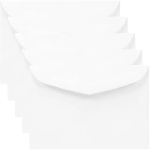 B6 NK Briefumschläge Briefumschläge Umschlag Lessebo Weiß 100g - 25 Stück