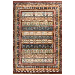 Obsession Webteppich My Inca, Mehrfarbig, 120x170 cm - Moderne Teppiche, orientalisches Design, Oeko-Tex® zertifiziert, UV-beständig und pflegeleicht für stilvolle Wohnräume.
