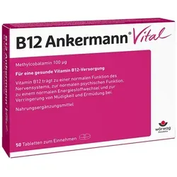 B12 Ankermann Vital Tabletten 50 St von Wörwag Pharma