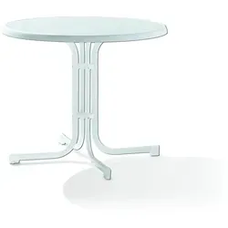 Sieger 209/W Boulevard-Klapptisch Ø 86 cm in weiß von Sieger