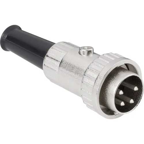 BKL Electronic 0202007 DIN-Rundsteckverbinder Stecker, gerade Polzahl: 8 Sil...