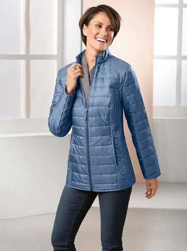 Sieh an! Allwetterjacke Steppjacke Langarm für die Übergangszeit, mit Stehkragen