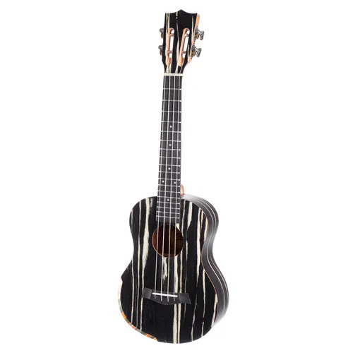 Fame KAW Tenor Ukulele - Ukulele mit kraftvollem, warmem Klang, 18 Bünden für leichtes Greifen und optimiertem Spielkomfort durch integrierten Armrest. Edle Mattlackierung und präzises Stimmen der 4 Nylonsaiten.