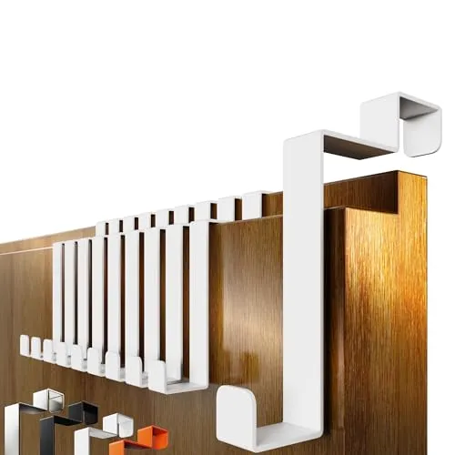 4smile Türhaken Innenseite, 10 Stück in weiß von 4smile