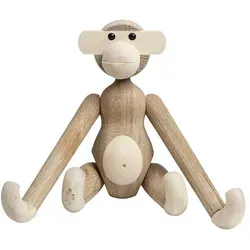 Kay Bojesen Affe klein aus Eiche und Ahorn - Figuren & Skulpturen: Der dänische Designklassiker aus unbehandeltem Holz überzeugt durch seine natürliche Eleganz und ist das perfekte Geschenk für Designliebhaber und Kinder.