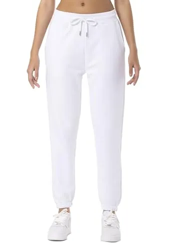 Redbridge Damen Hose Jogginghose Freizeithose Sweat Pants Weiss XXL