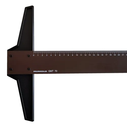 Kunststoff Zeichenschiene 70cm Rumold 345070 GMT mit mm-Teilung